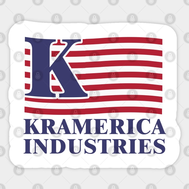 Kramerica Industries Sticker by tvshirts